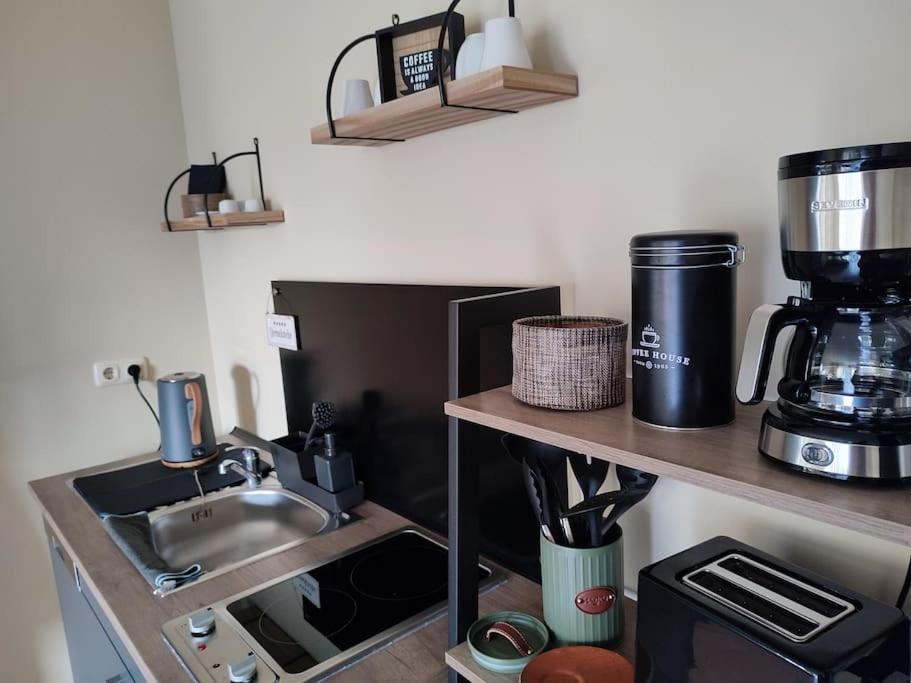 Gemuetliches Ferienapartment Mit Optionaler E-Ladesaeule Eichenzell Bagian luar foto